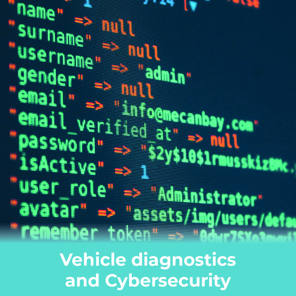 Vehicle diagnostics and Cybersecurity